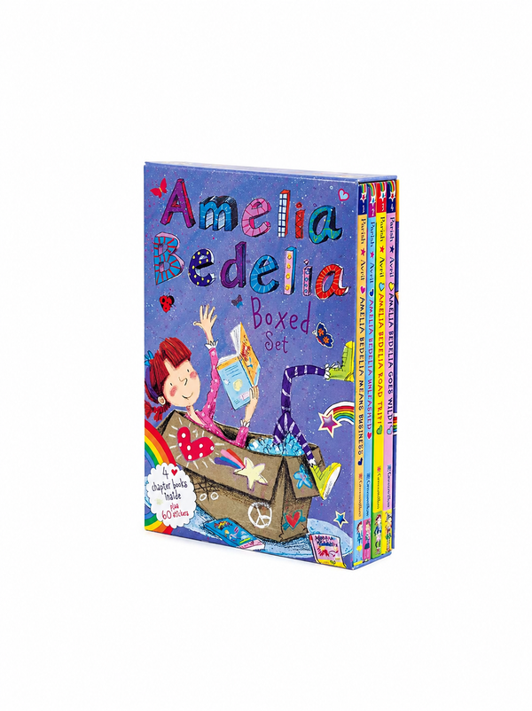 Amelia Bedelia Boxed Set (Books 1–4 with Bonus Stickers)