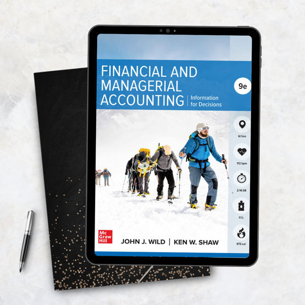 Financial and Managerial Accounting 9th Edition