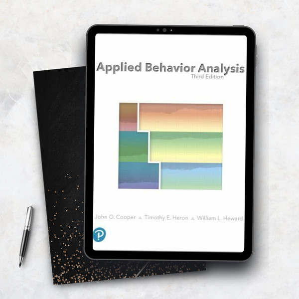 Applied Behavior Analysis Third Edition